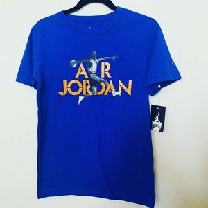 Boys Air Jordan T-Shirt NWT Size Youth Large